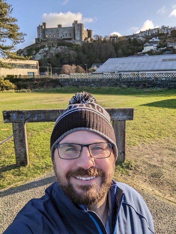 Jamie out walking
